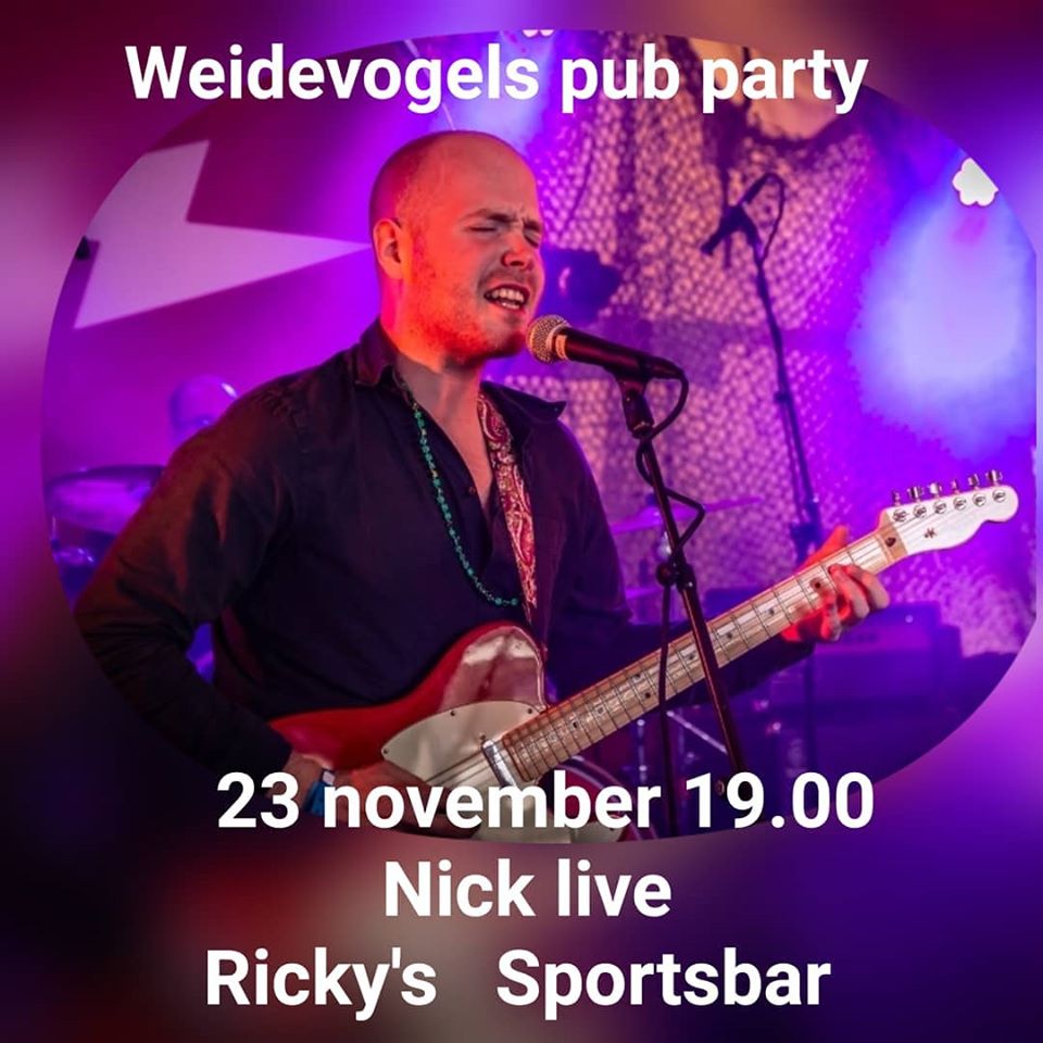 23 november: Weidevogels Pub Party